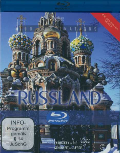 100 Destinations: Russland (Blu-ray), Blu-ray Disc