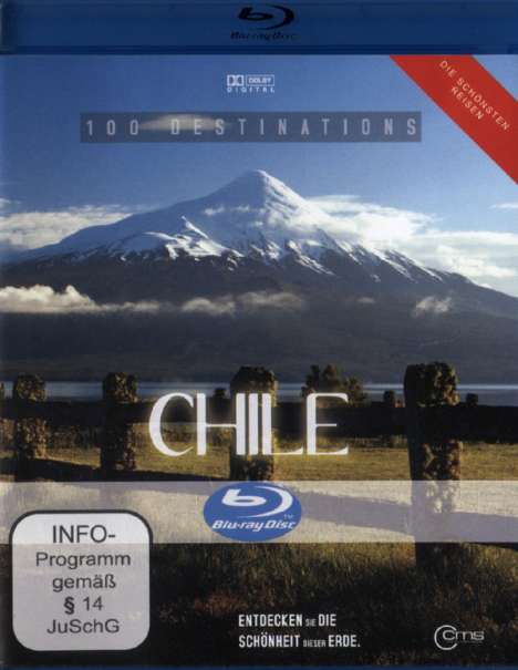 100 Destinations: Chile (Blu-ray), Blu-ray Disc