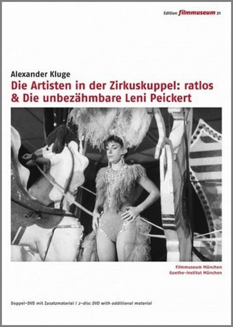 Alexander Kluge: Artisten / Unbezähmbare Leni Peickert, 2 DVDs