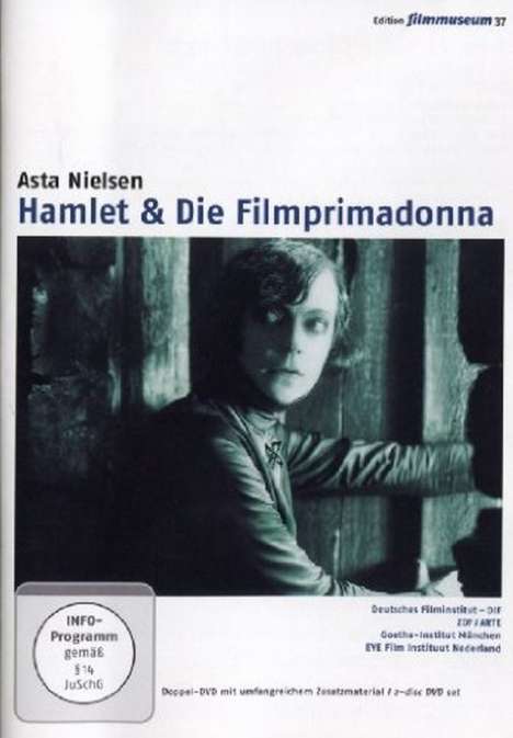 Asta Nielsen: Hamlet / Die Filmprimadonna, 2 DVDs