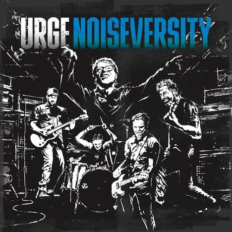 Urge: Noiseversity (Transparent Blue/Black Marbled Vinyl), LP