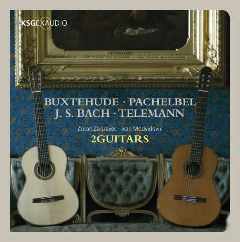 2Guitars - Werke von Buxtehude, Pachelbel, Bach, Telemann, 2 CDs