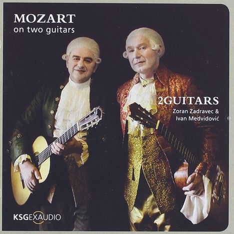 2Guitars - Mozart on two Guitars, CD