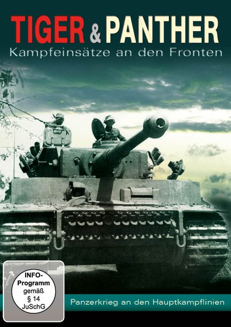 Tiger & Panther - Kampfeinsätze an den Fronten, DVD