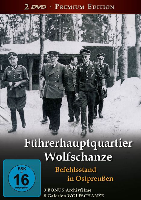 Führerhauptquartier Wolfschanze, 2 DVDs
