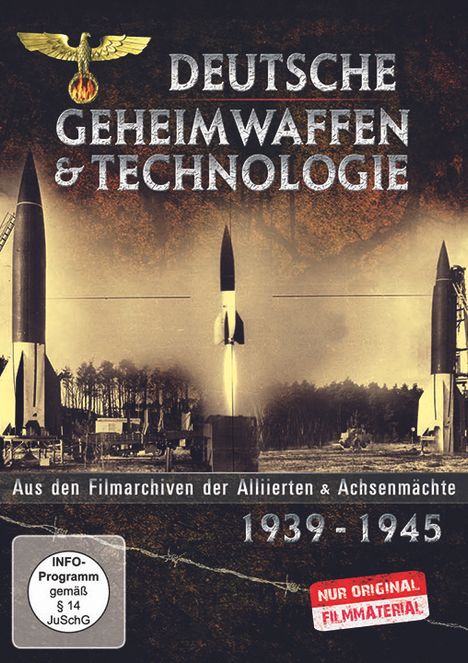 Der 2. Weltkrieg - Deutsche Geheimwaffen & Technologie, DVD