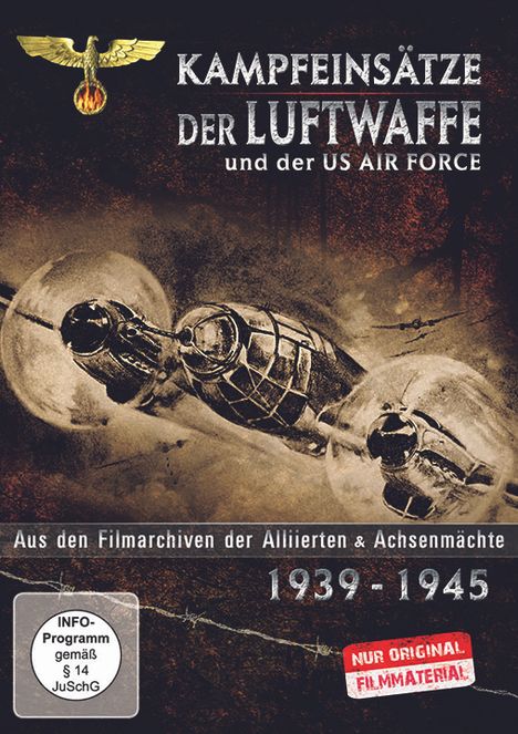 Kampfeinsätze der Luftwaffe und der US Air Force, DVD