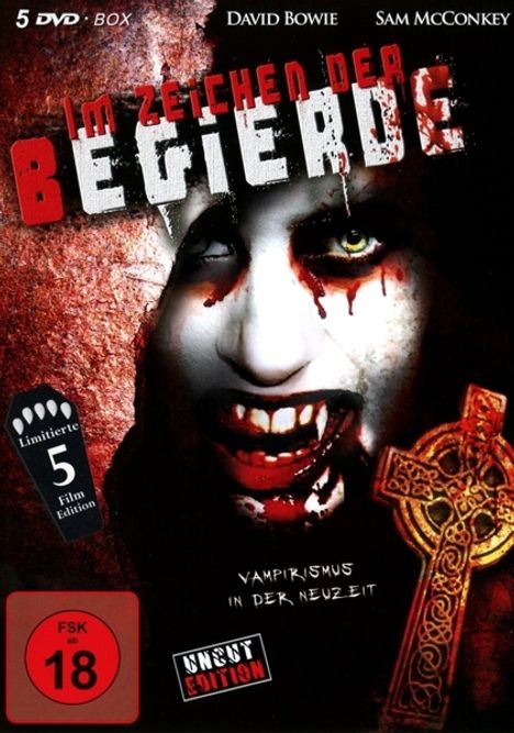 Im Zeichen der Begierde (5 Filme), 5 DVDs