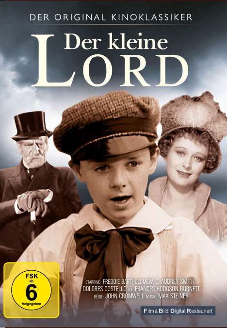 Der kleine Lord (1936), DVD
