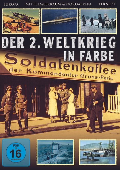 Der 2. Weltkrieg in Farbe, 5 DVDs