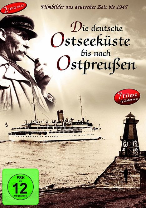 Die deutsche Ostseeküste bis nach Ostpreußen, 2 DVDs