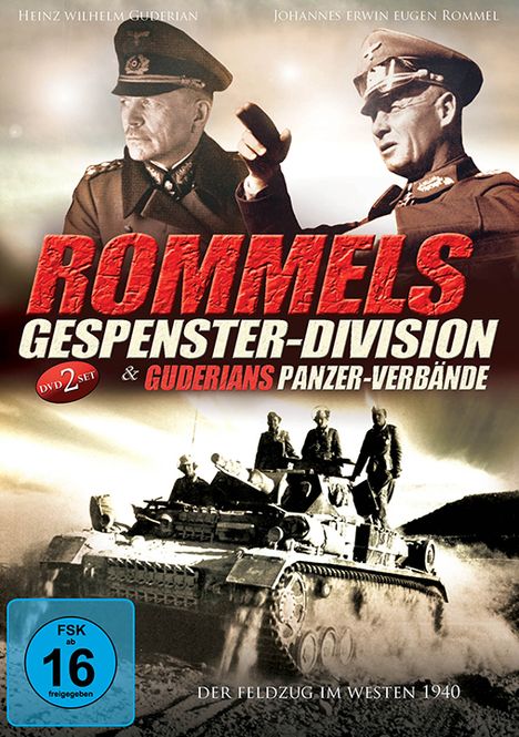 Rommels Gespenster-Divisionen & Guderian Panzer-Verbände, 2 DVDs
