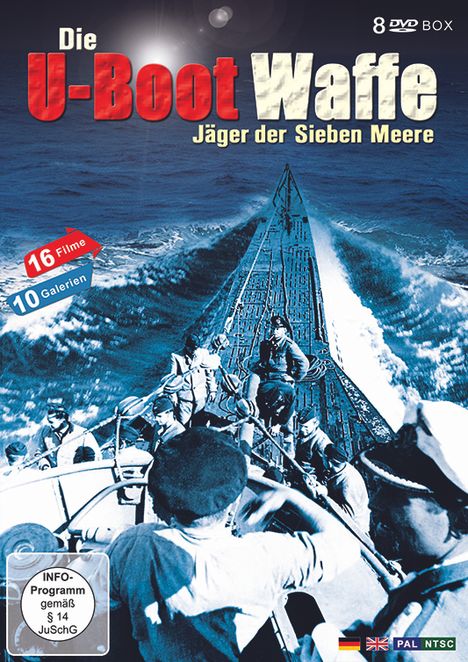 Die U-Boot Waffe - Jäger der Sieben Meere, 8 DVDs