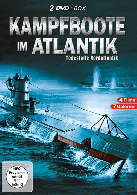 Kampfboote im Atlantik, 2 DVDs
