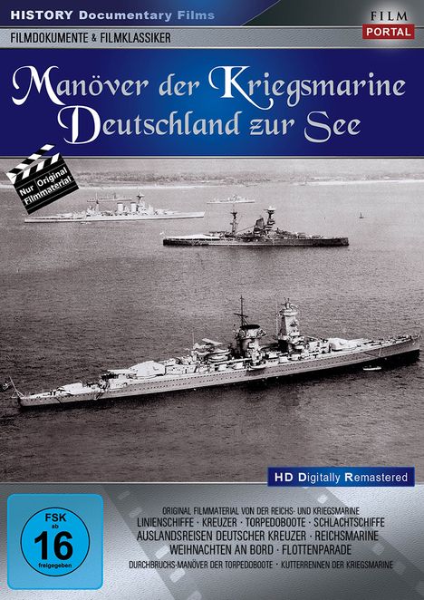 Manöver der Kriegsmarine - Deutschland zur See, DVD