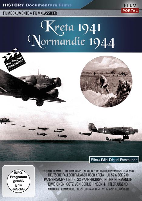 Kreta 1941 - Normandie 1944, DVD