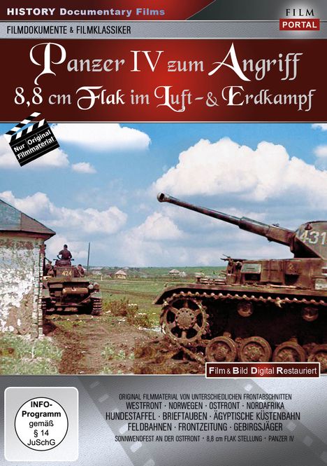 Panzer IV zum Angriff, DVD
