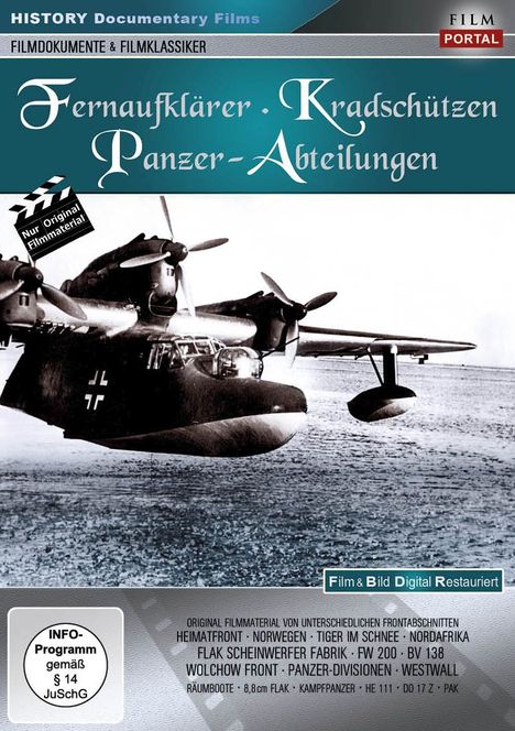 Fernaufklärer, Kradschützen, Panzer-Abteilungen, DVD