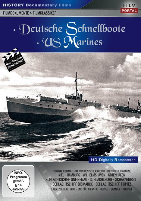 Deutsche Schnellboote - US Marines, DVD
