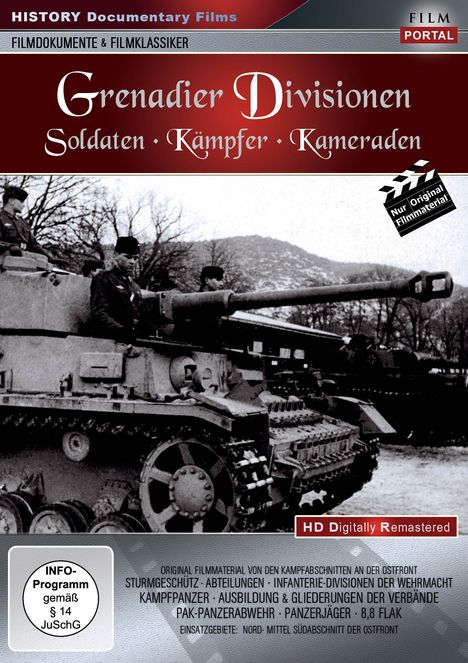 Grenadier Divisionen, DVD