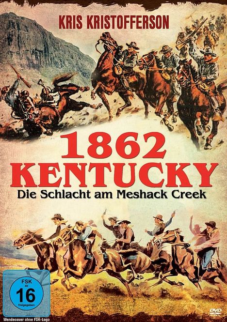 1862 Kentucky - Die Schlacht am Meshack Creek (Blu-ray &amp; DVD), 1 Blu-ray Disc und 1 DVD