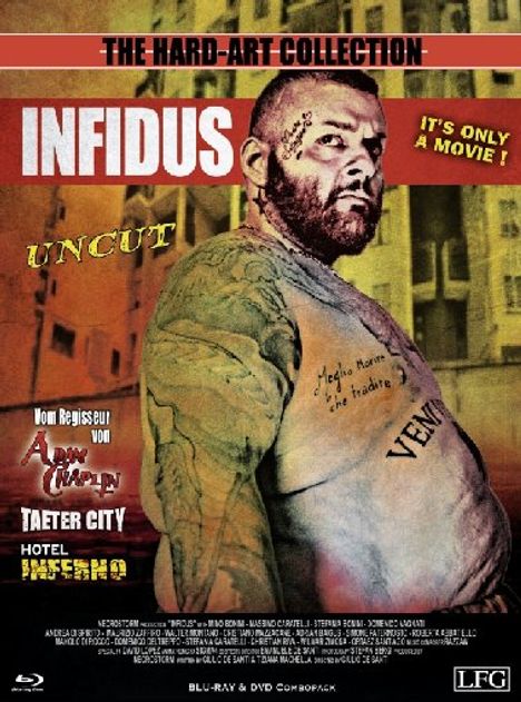 Infidus (Blu-ray &amp; DVD im Mediabook), 1 Blu-ray Disc und 1 DVD