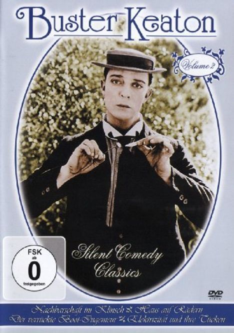 Buster Keaton Vol. 2: Silent Comedy Classics, DVD