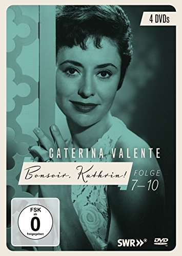 Caterina Valente - Bonsoir, Kathrin! Folge 7-10, 4 DVDs