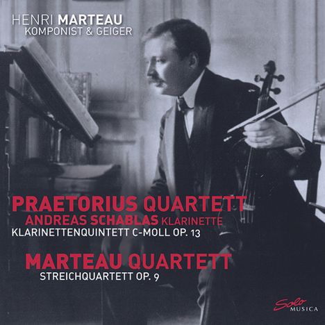 Henri Marteau (1874-1934): Streichquartett op.9, CD