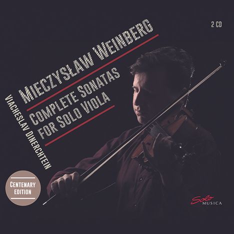 Mieczyslaw Weinberg (1919-1996): Sonaten für Viola solo Nr.1-4, 2 CDs