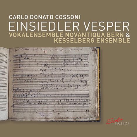 Carlo Donato Cossoni (1623-1700): Einsiedler Vesper, CD