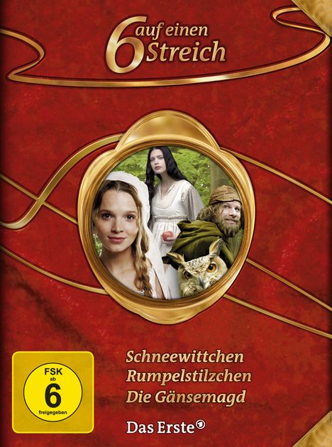 Sechs auf einen Streich - Märchenbox Vol. 3, 3 DVDs