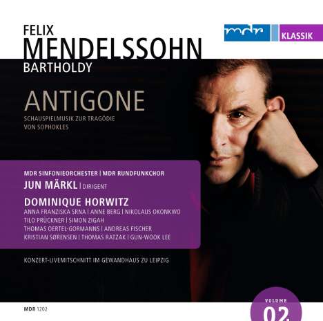 Felix Mendelssohn Bartholdy (1809-1847): Antigone op.55 (Schauspielmusik), CD