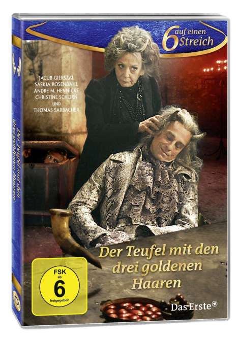 Sechs auf einen Streich - Der Teufel mit den drei goldenen Haaren, DVD