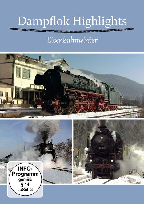 Dampflok Highlights - Eisenbahnwinter, DVD