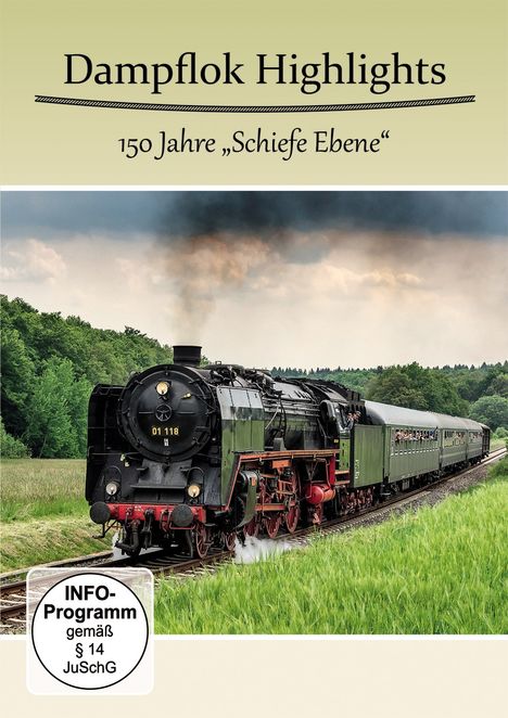 Dampflok Highlights - 150 Jahre Schiefe Ebene, DVD