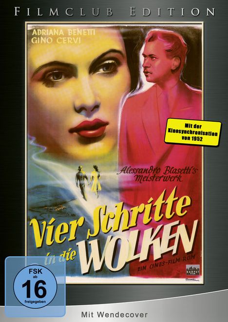 Vier Schritte in die Wolken (Die Lüge einer Sommernacht), DVD