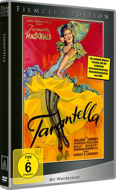Tarantella, DVD