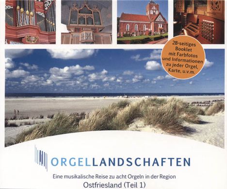 Orgellandschaften Vol.4 - Ostfriesland Teil 1, CD