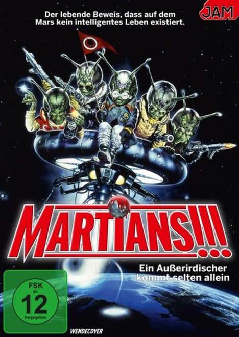 Martians - Ein Außerirdischer kommt selten allein!, DVD
