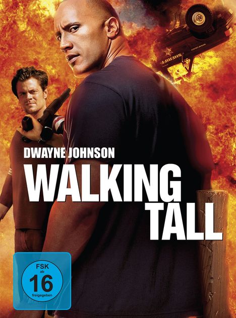 Walking Tall (2004) (Blu-ray &amp; DVD im Mediabook), 1 Blu-ray Disc und 1 DVD