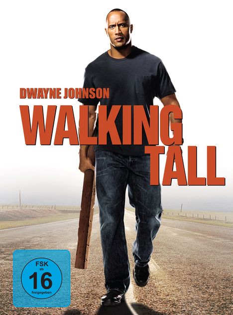 Walking Tall (Blu-ray &amp; DVD im Mediabook), 1 Blu-ray Disc und 1 DVD