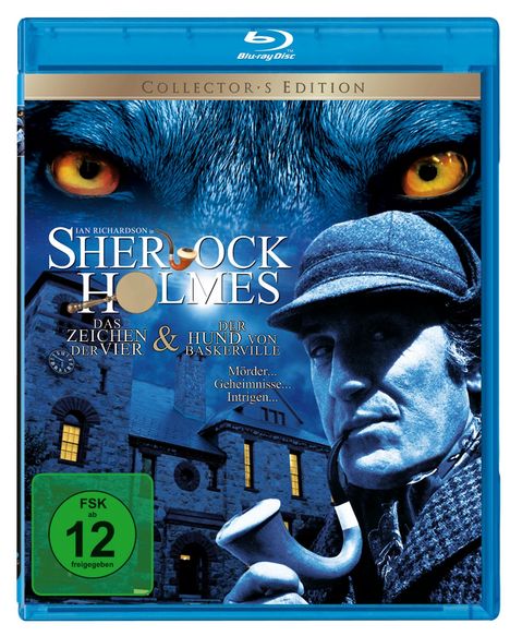 Sherlock Holmes: Hund von Baskerville/Zeichen der 4 (1983) (Blu-ray), Blu-ray Disc