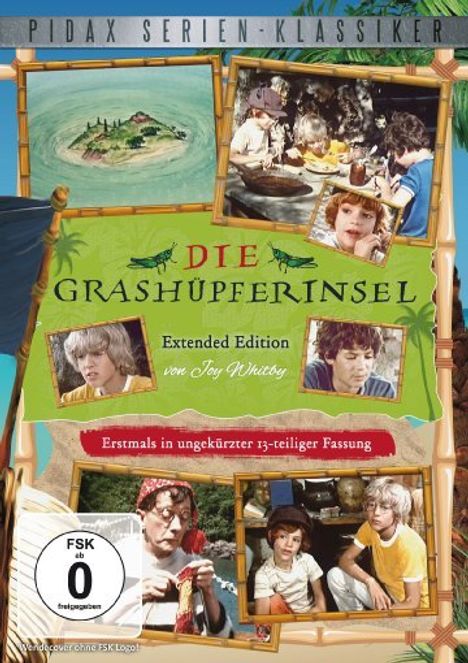 Die Grashüpferinsel (Extended Edition), DVD