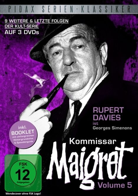 Kommissar Maigret Vol. 5, 3 DVDs