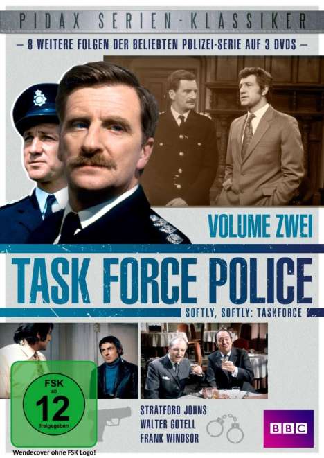 Task Force Police Vol. 2, 3 DVDs