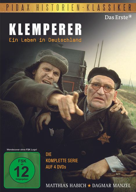 Klemperer - Ein Leben in Deutschland (Komplette Serie), 4 DVDs