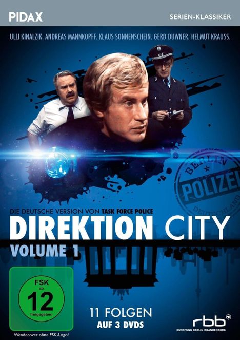 Direktion City Vol. 1, 3 DVDs