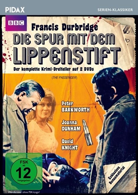 Francis Durbridge: Die Spur mit dem Lippenstift, 2 DVDs