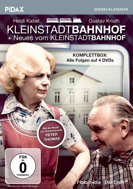 Kleinstadtbahnhof / Neues vom Kleinstadtbahnhof (Komplettbox), 4 DVDs